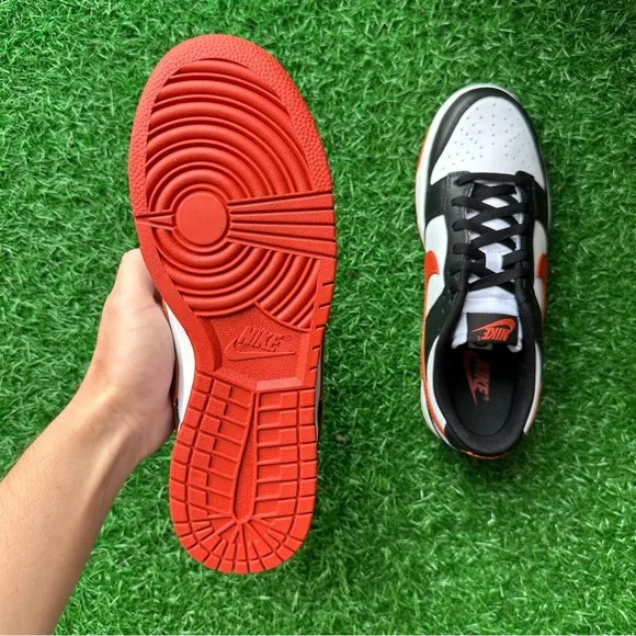 Nike Dunk Low Retro White Red Dragon Black