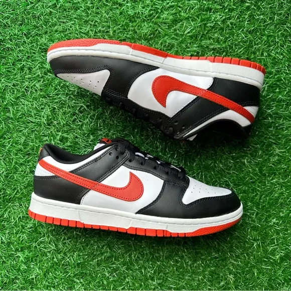 Nike Dunk Low Retro White Red Dragon Black
