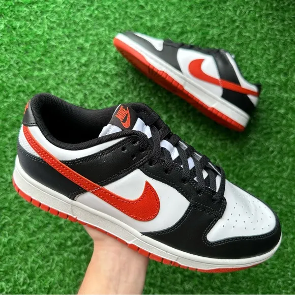 Nike Dunk Low Retro White Red Dragon Black