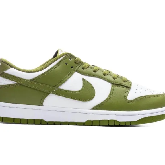 NIKE DUNK LOW RETRO - WHITE/PACIFIC MOSS size 11