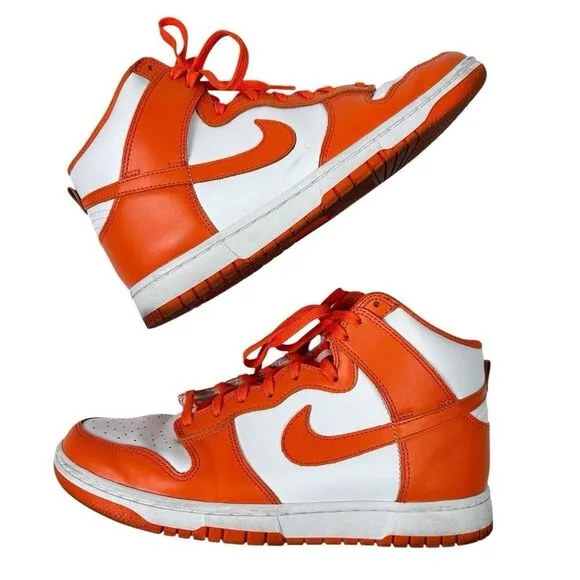 Nike Dunk High Syracuse 2021 Orange White DD1399 101