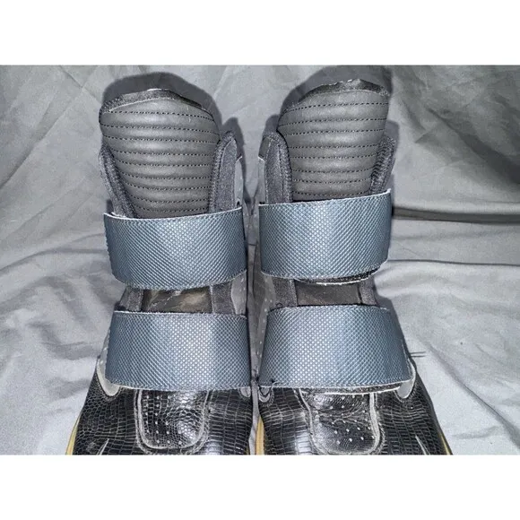 Nike Flystepper 2K3 Mens Size 10.5 Black Gray Athletic Shoes Sneakers 644576-004