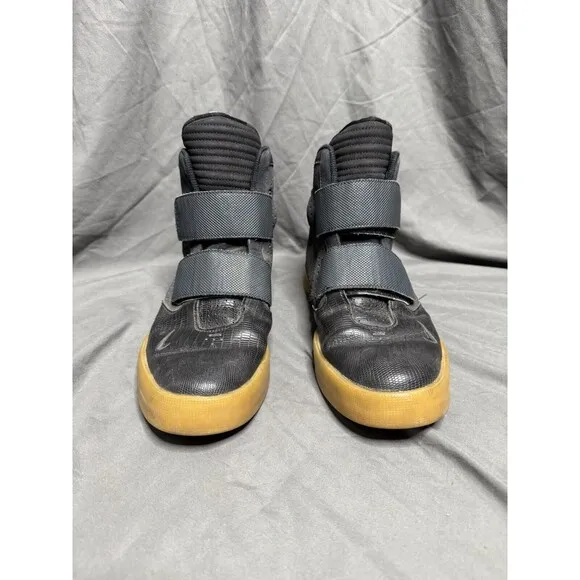 Nike Flystepper 2K3 Mens Size 10.5 Black Gray Athletic Shoes Sneakers 644576-004
