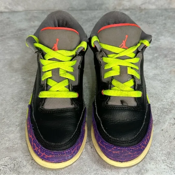Nike Girls Air Jordan 3 Retro Iii 441140-039 YOUTH Size 3Y