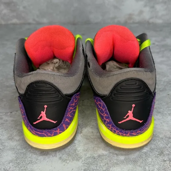 Nike Girls Air Jordan 3 Retro Iii 441140-039 YOUTH Size 3Y