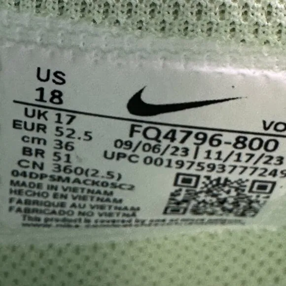Nike Ja 1 'Mismatched' Men's size 18 FQ47960-800/FQ1288-800 Basketball Shoes