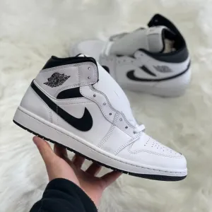 Nike Jordan 1 White Reverse Panda Mens Basketball Shoes DQ8426-132 NEW Size 10