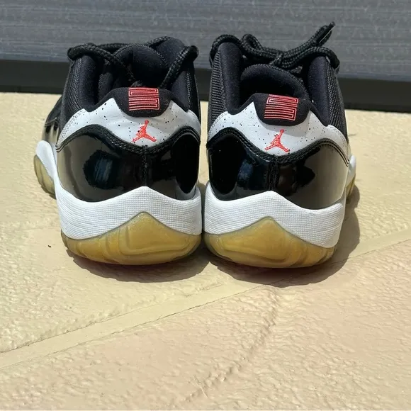 Nike Jordan 11 Retro Low Infrared 23 2014 Black‎ &amp; White