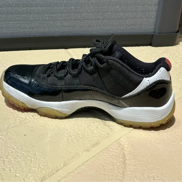 Nike Jordan 11 Retro Low Infrared 23 2014 Black‎ &amp; White