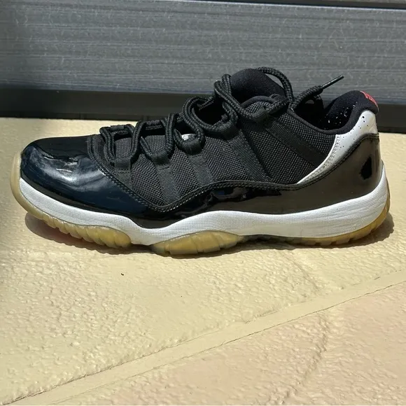 Nike Jordan 11 Retro Low Infrared 23 2014 Black‎ &amp; White