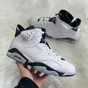 Nike Jordan 6 Retro Reverse Oreo Mens Basketball Shoes CT8529-112 NEW Multi Sz