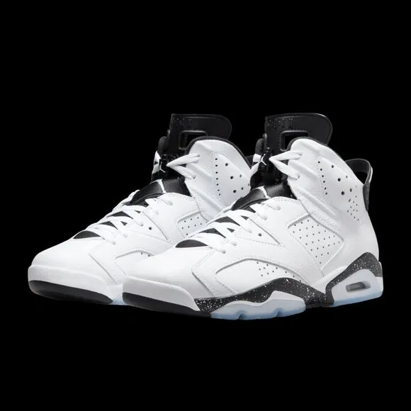 Nike Jordan 6 Retro Reverse Oreo Mens Basketball Shoes CT8529-112 NEW Multi Sz