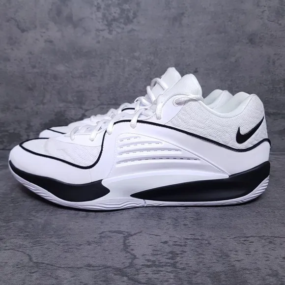 NIKE KD 16 TB Promo Basketball Shoes Mens 12.5 White Black Panda Nby