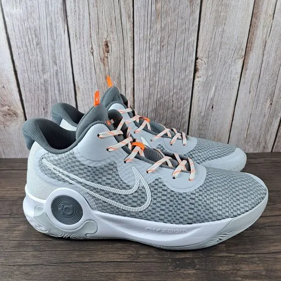 Nike KD Trey 5 IX Pure Platinum 2021 CW3400-011 Sneaker Men's Sz 13 (VGC)