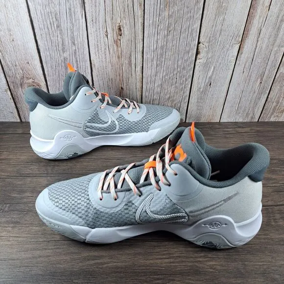 Nike KD Trey 5 IX Pure Platinum 2021 CW3400-011 Sneaker Men's Sz 13 (VGC)