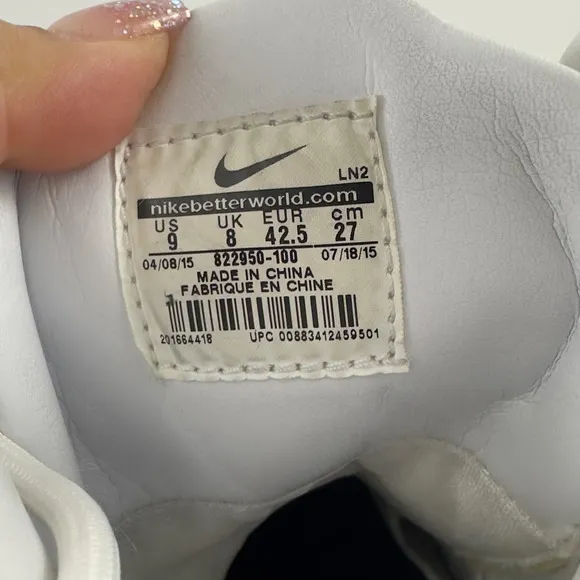 Nike Kobe 10 High EXT White Gum shoes‎