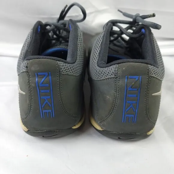 Nike Mens 11.5 Gray Air ZOOM HOOP LE LOW STEVE NASH Basketball Shoes 318854-041