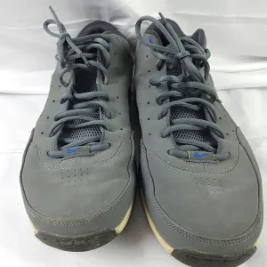 Nike Mens 11.5 Gray Air ZOOM HOOP LE LOW STEVE NASH Basketball Shoes 318854-041