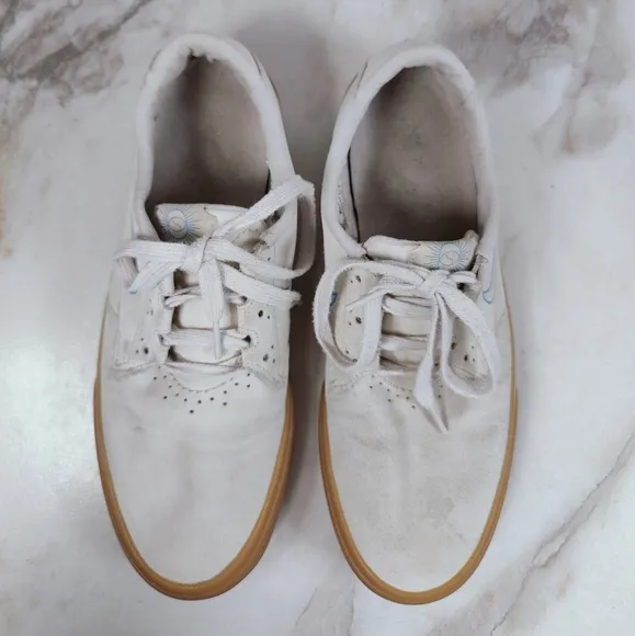 Nike Men's 2020 Shane SB White Gum Tennis Skate Shoes Sneakers, Off White, 9.5