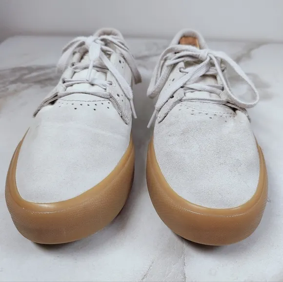 Nike Men's 2020 Shane SB White Gum Tennis Skate Shoes Sneakers, Off White, 9.5