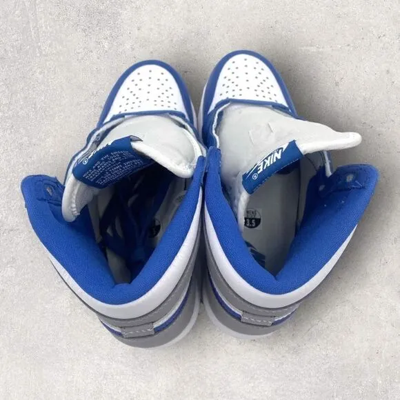 Nike Mens Air Jordan 1 Retro High OG 'True Blue' DZ5485-410 size 4/ 5.5 Womens