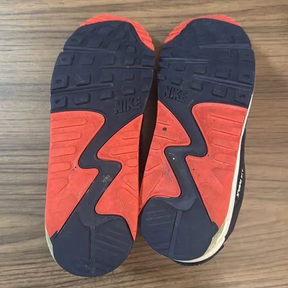 Nike Men’s Air Max 90 Low Navy Crimson Shoes