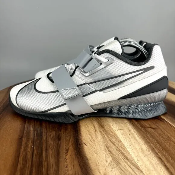 Nike Romaleos 4 SE Men's Size 9.5 Anthracite Grey Wolf Weightlifting Shoes