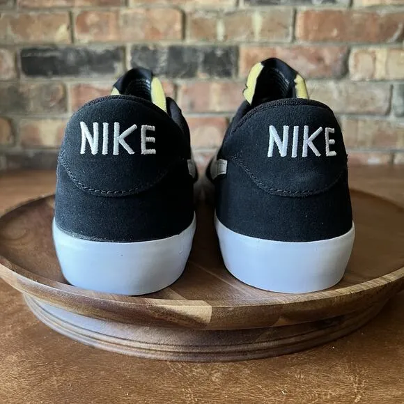 Nike SB Heritage Vulc Black White Skate Sneaker Shoes CD5010-003 Men's Size 10