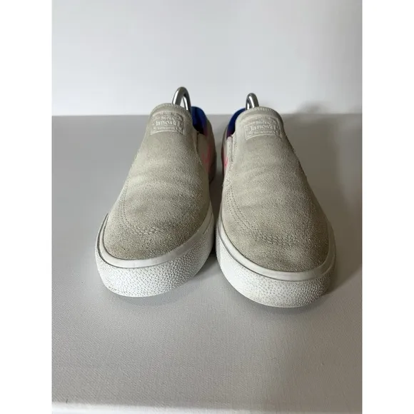Nike SB Shoes Mens 9.5 Summit White Zoom Stefan Janoski Slip on RM T CU9230-100