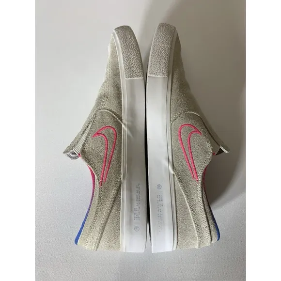 Nike SB Shoes Mens 9.5 Summit White Zoom Stefan Janoski Slip on RM T CU9230-100