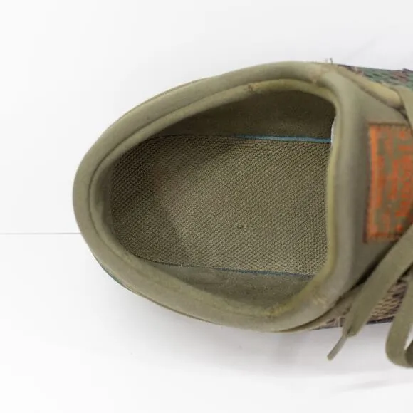 NIKE SB Stefan Janoski Max Iguana Camo Skate Shoes Green 631303-203 Mens Sz 10.5