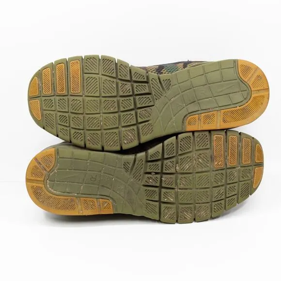 NIKE SB Stefan Janoski Max Iguana Camo Skate Shoes Green 631303-203 Mens Sz 10.5