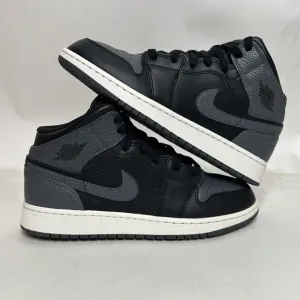 Nike Shoes Air Jordan 1 Mid Retro GS “Black Grey” 2024