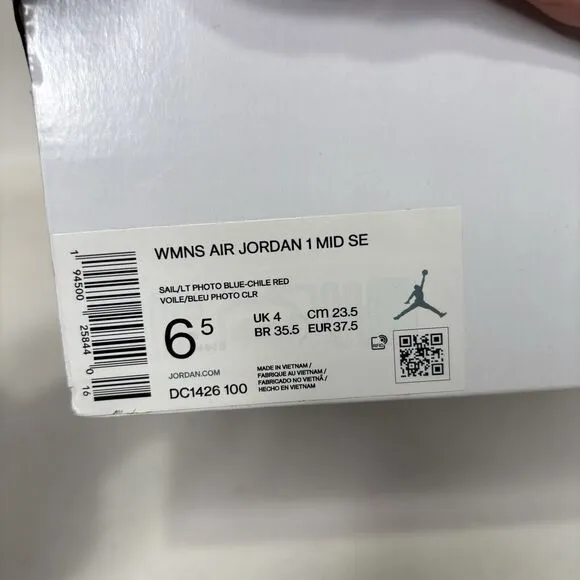 Nike Shoes Air Jordan 1 Mid Retro WMNS “Let Her Man” 2024