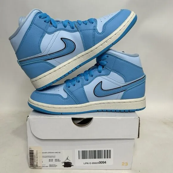 Nike Shoes Air Jordan 1 Mid SE WMNS “Ice Blue” 2024