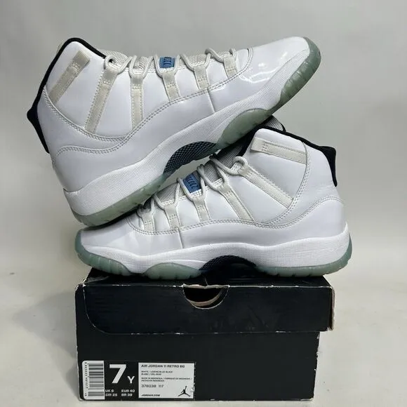 Nike Shoes Air Jordan 11 Retro BG “Legend Blue” 2014