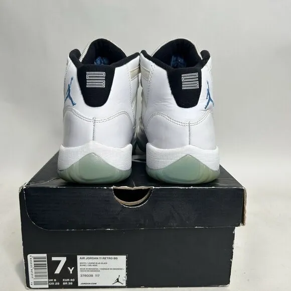 Nike Shoes Air Jordan 11 Retro BG “Legend Blue” 2014