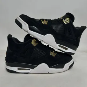 Nike Shoes Air Jordan 4 Retro BG “Royalty/Black Gold” 2024