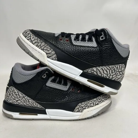 Nike Shoes Air Jordan Retro 3 BG “Black Cement” 2018