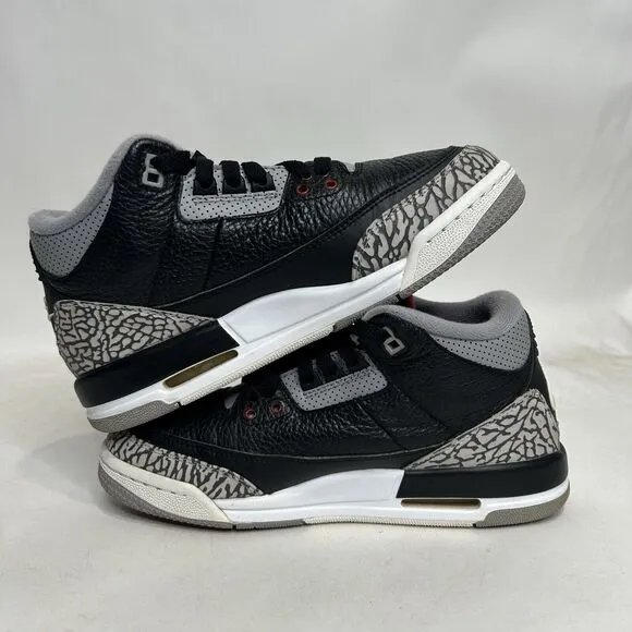 Nike Shoes Air Jordan Retro 3 BG “Black Cement” 2018