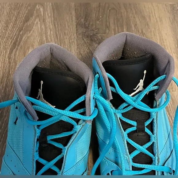 Nike Shoes Mens Size 13 Jordan 1 Flight Mid High Tops 372704-409 Gamma Blue