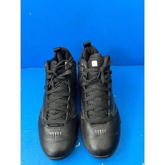 Nike Shox BB Pro Black Vince Carter Leather Basketball Shoes Black Mens Size 9