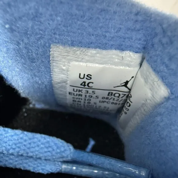 Nike sneakers 4C Jordan 4 Retro TD BQ7670 400 University Blue Infant shoes