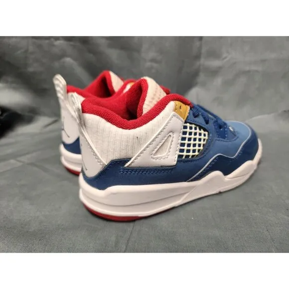 Nike Toddlers Jordan 4 Retro (TD) Sneakers Messy Room Edition Size 6 NEW IN BOX!