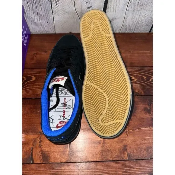 Nike Women's SB Zoom Pogo Plus Premium Black Gum Skate Shoes Size 9.5 DV5470 001