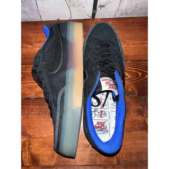 Nike Women's SB Zoom Pogo Plus Premium Black Gum Skate Shoes Size 9.5 DV5470 001