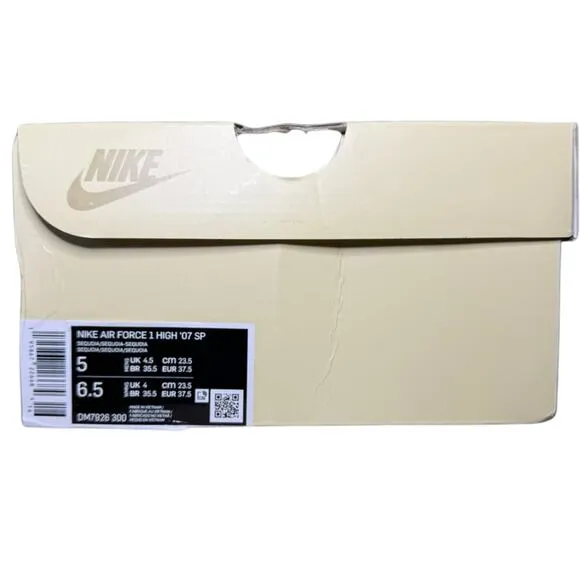 Nike x Billie Eilish Air Force 1 High ’07 SP Sequoia | Women’s 5 / Men’s 6.5 NWT