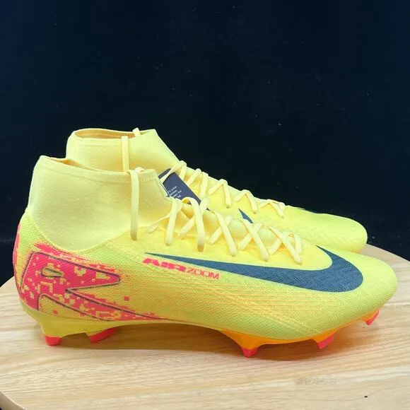 Nike Zoom Superfly 10 Academy Km Fg/Mg Kylian Mbappe Orange Sz 10.5 [FQ8293-800]