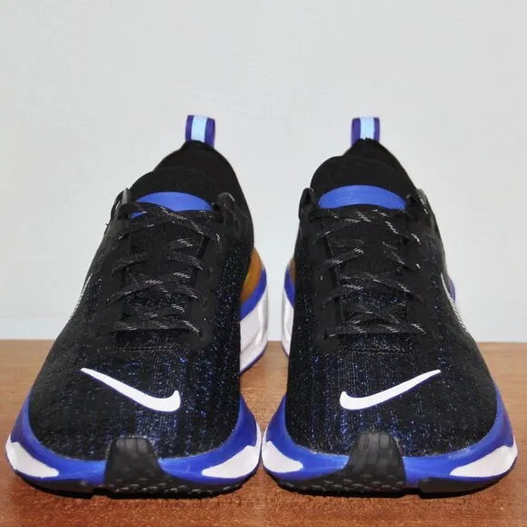Nike ZoomX Invincible Run Flyknit 3 Running Mens 10 Black Racer Blue