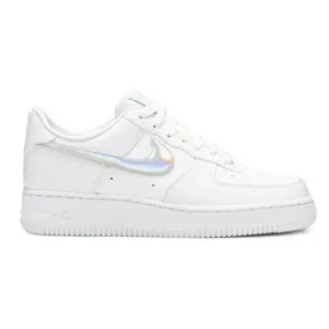 NIKE Air Force 1 Low &quot;Iridescent Swoosh&quot; Sneakers Size 9.5